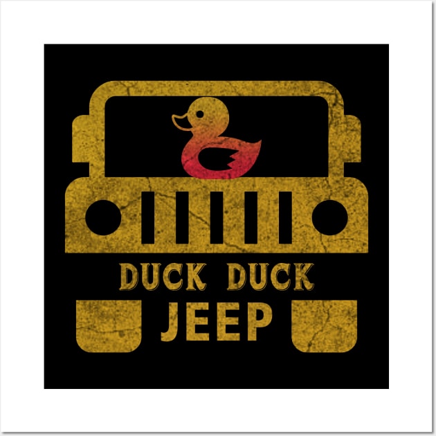 Duck Duck Jeep Wall Art by ysmnlettering